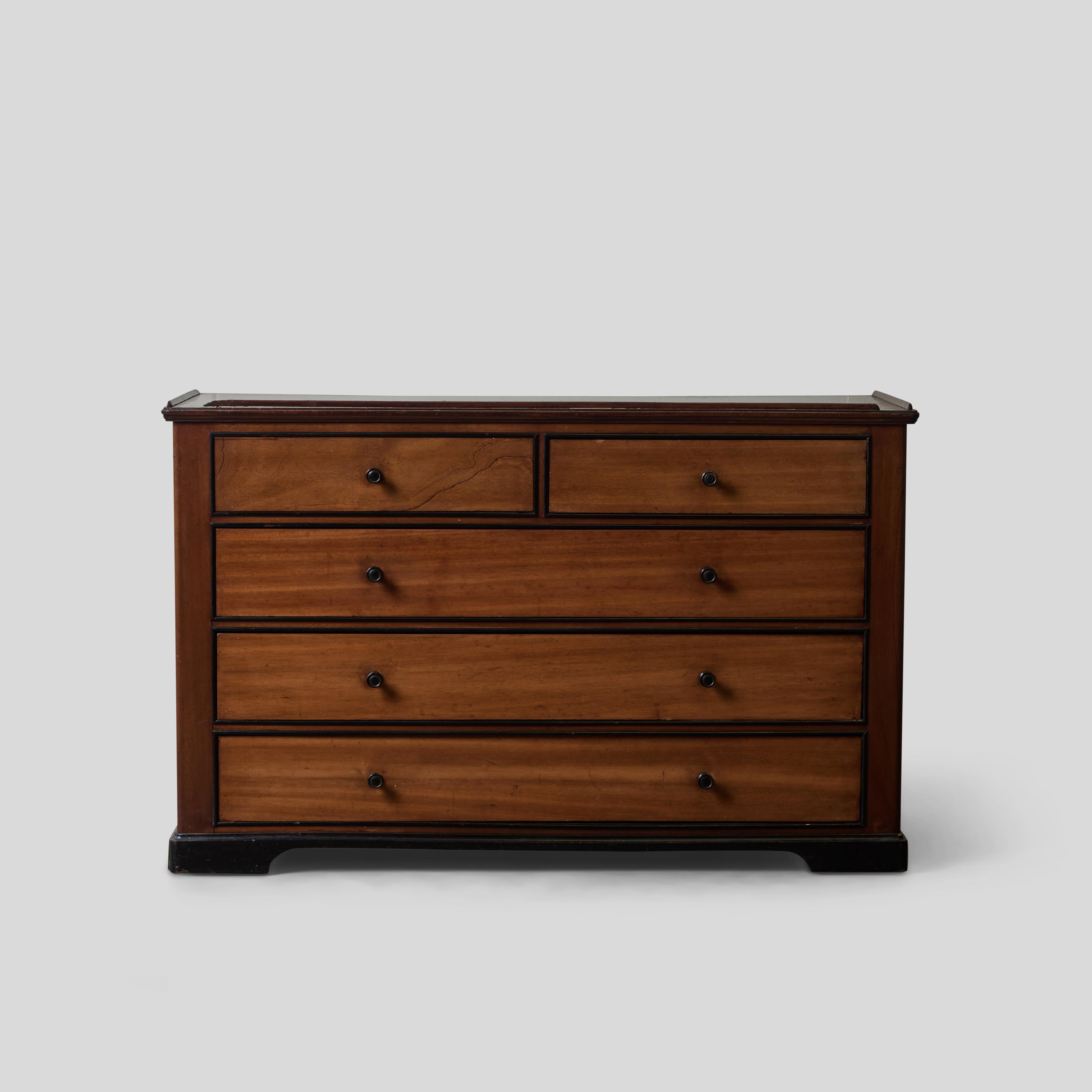 Mahogany Chest of Drawers from the White Star Line For Sale