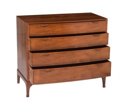 Chest of Drawers in English Yew Wood by Edward Barnsley, England, circa 1976