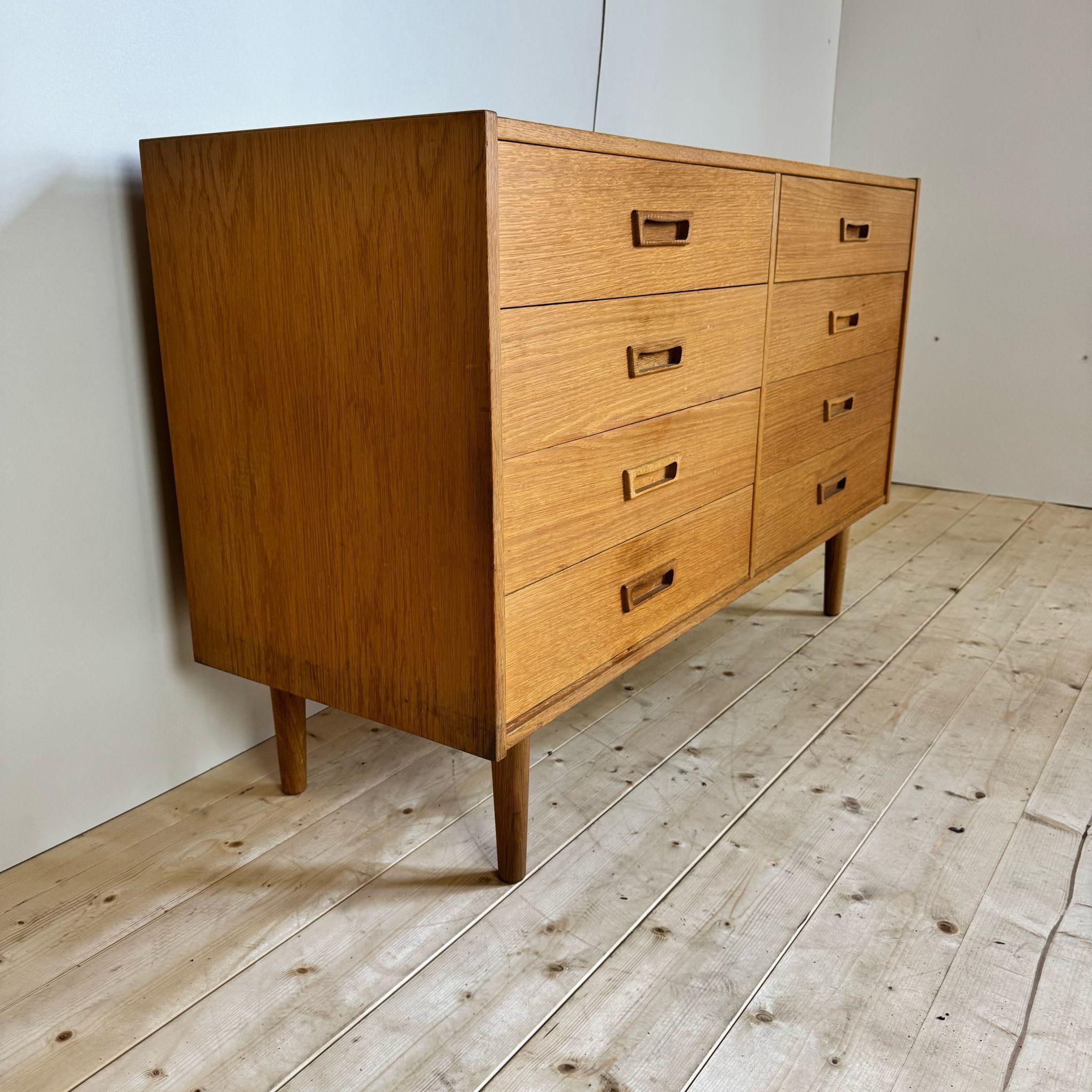 Danish Chest of drawers in oak, Denmark 1960s in vendita