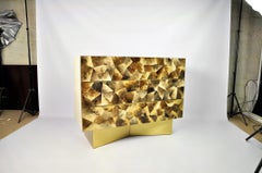Chest of drawers in Parchment and Fugu by Ginger Brown