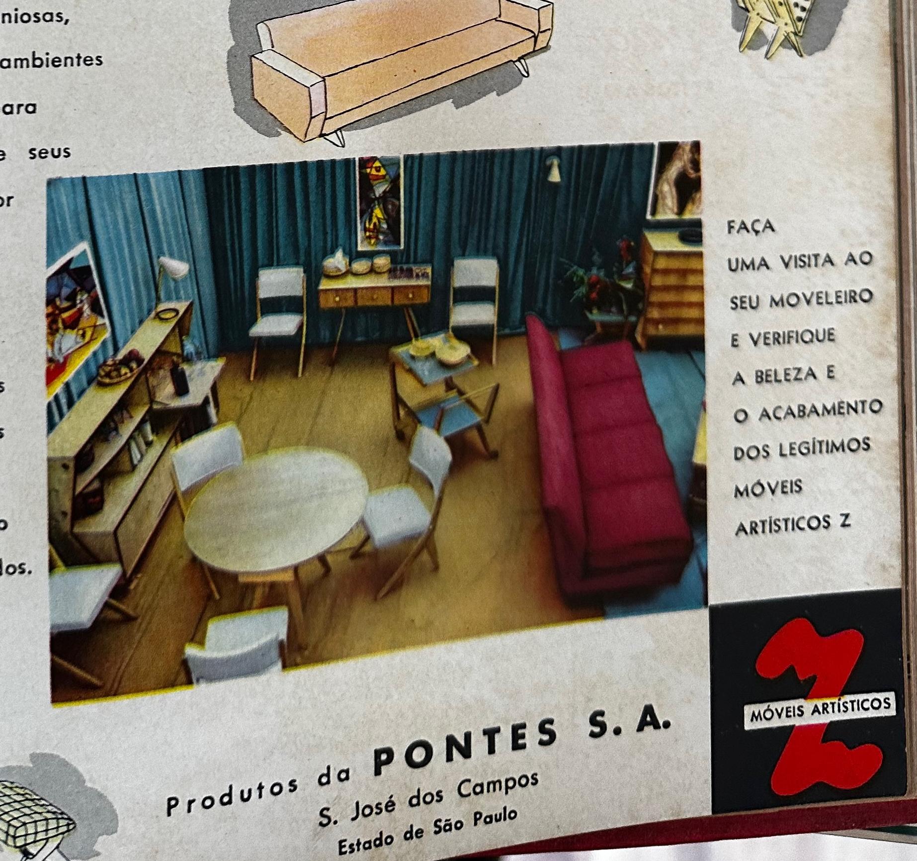 Cassettiera in compensato di Jose Zanine caldas, 1950 ca. in vendita 5