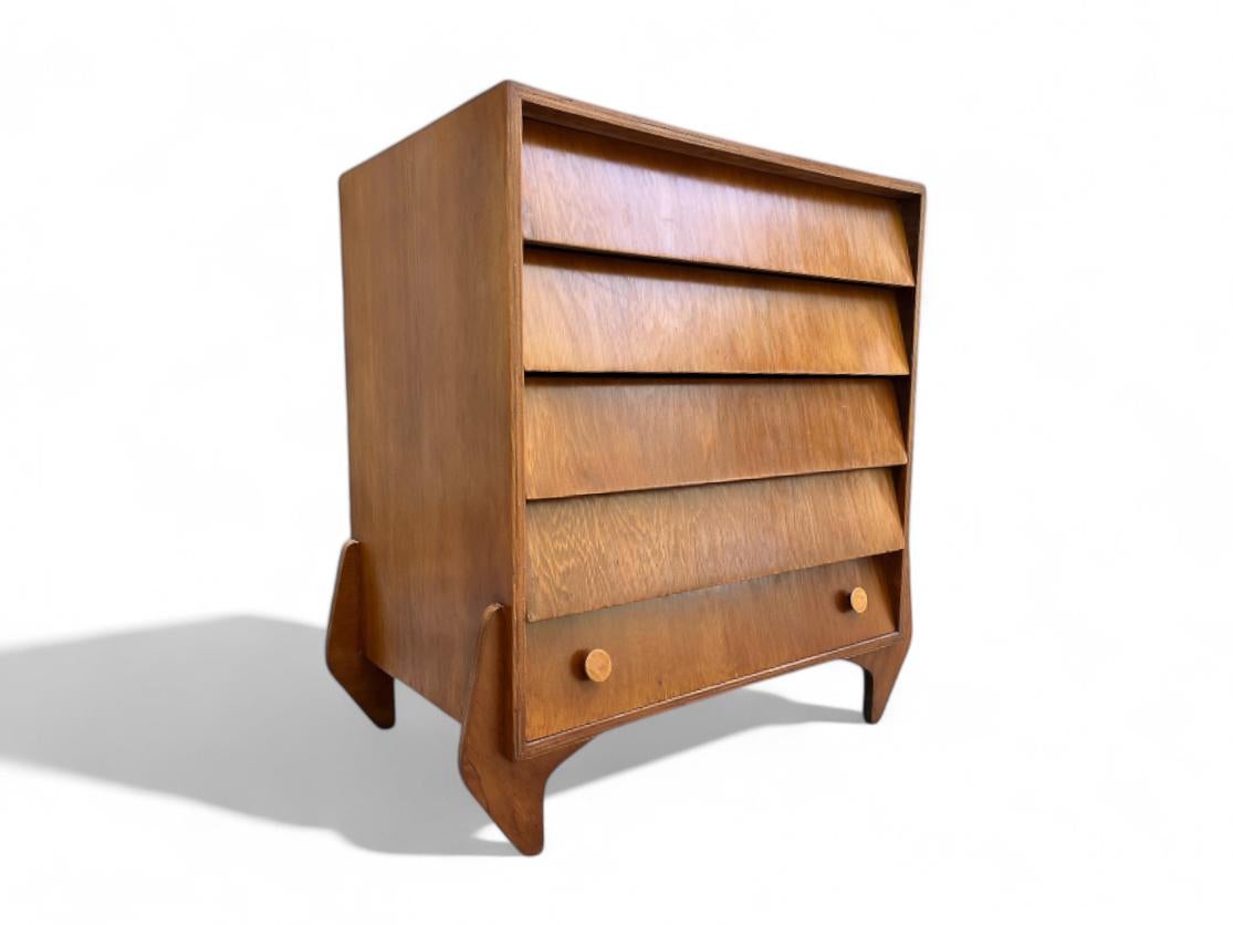 Falegnameria Cassettiera in compensato di Jose Zanine caldas, 1950 ca. in vendita