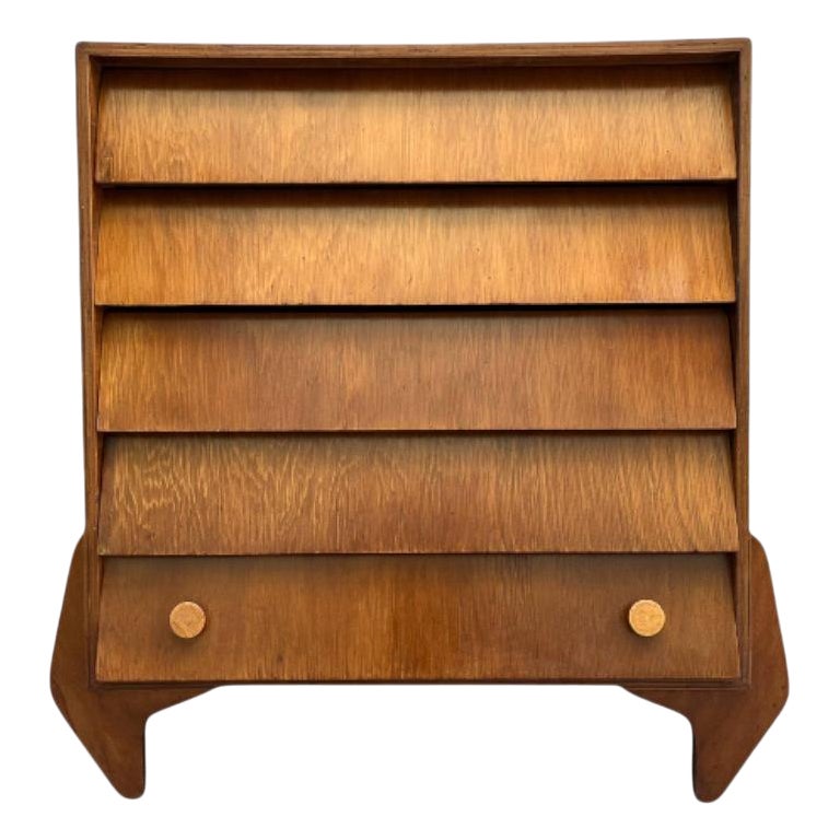 Cassettiera in compensato di Jose Zanine caldas, 1950 ca. in vendita