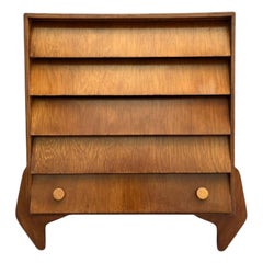 Cassettiera in compensato di Jose Zanine caldas, 1950 ca.