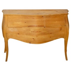 Chest of Drawers in Raw Pine Wood: To Paint as You Want