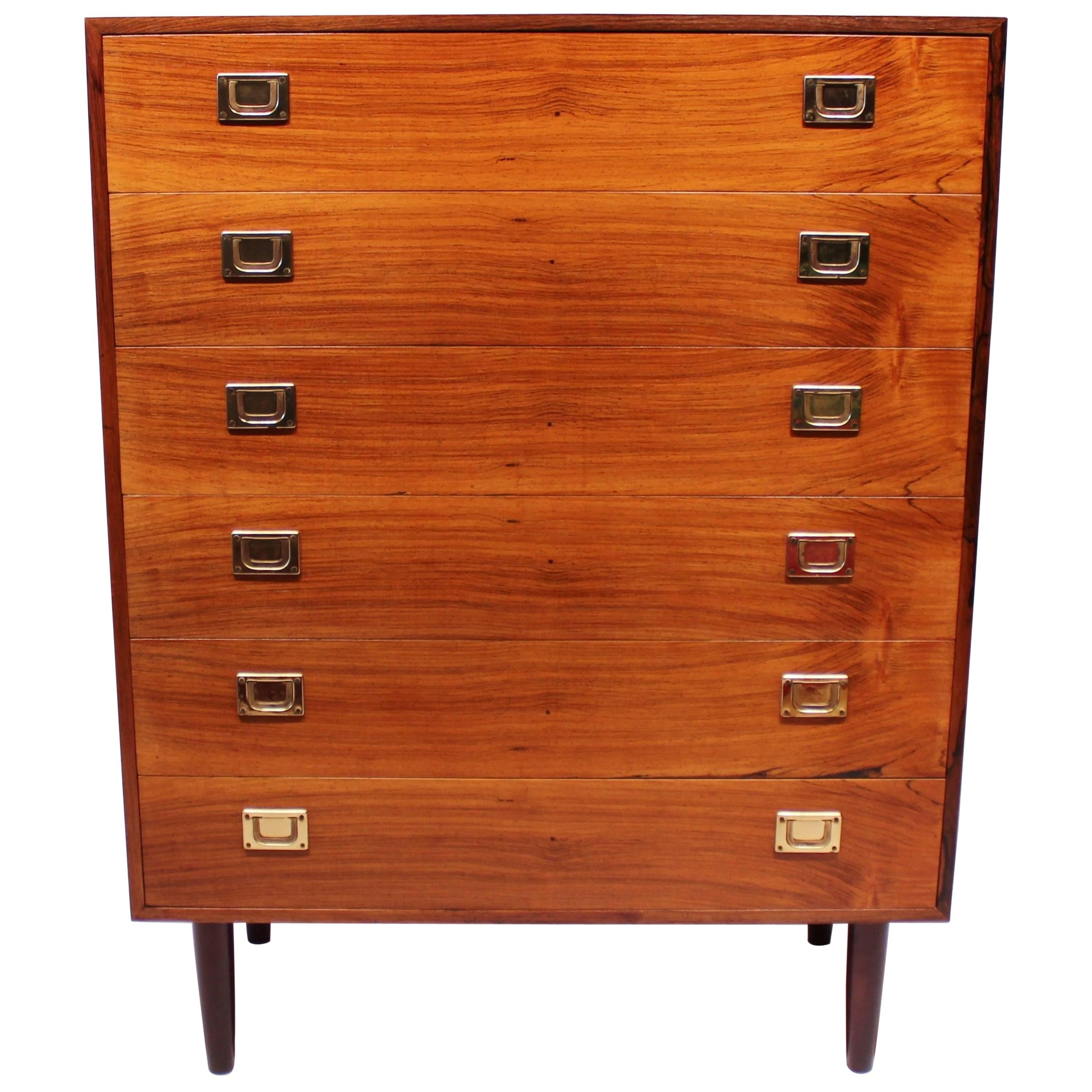 Chest of Drawers in Rosewood by Reoval, Danish Design, 1960s