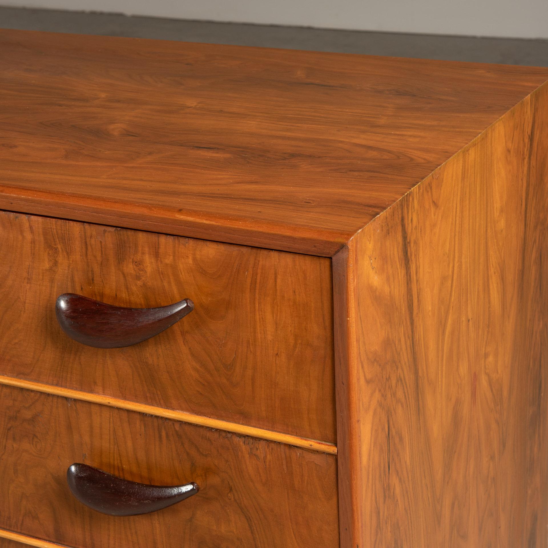 Chest of Drawers in Solid Hardwood, by Móveis Cimo, Brazilian Mid-Century Modern For Sale 1