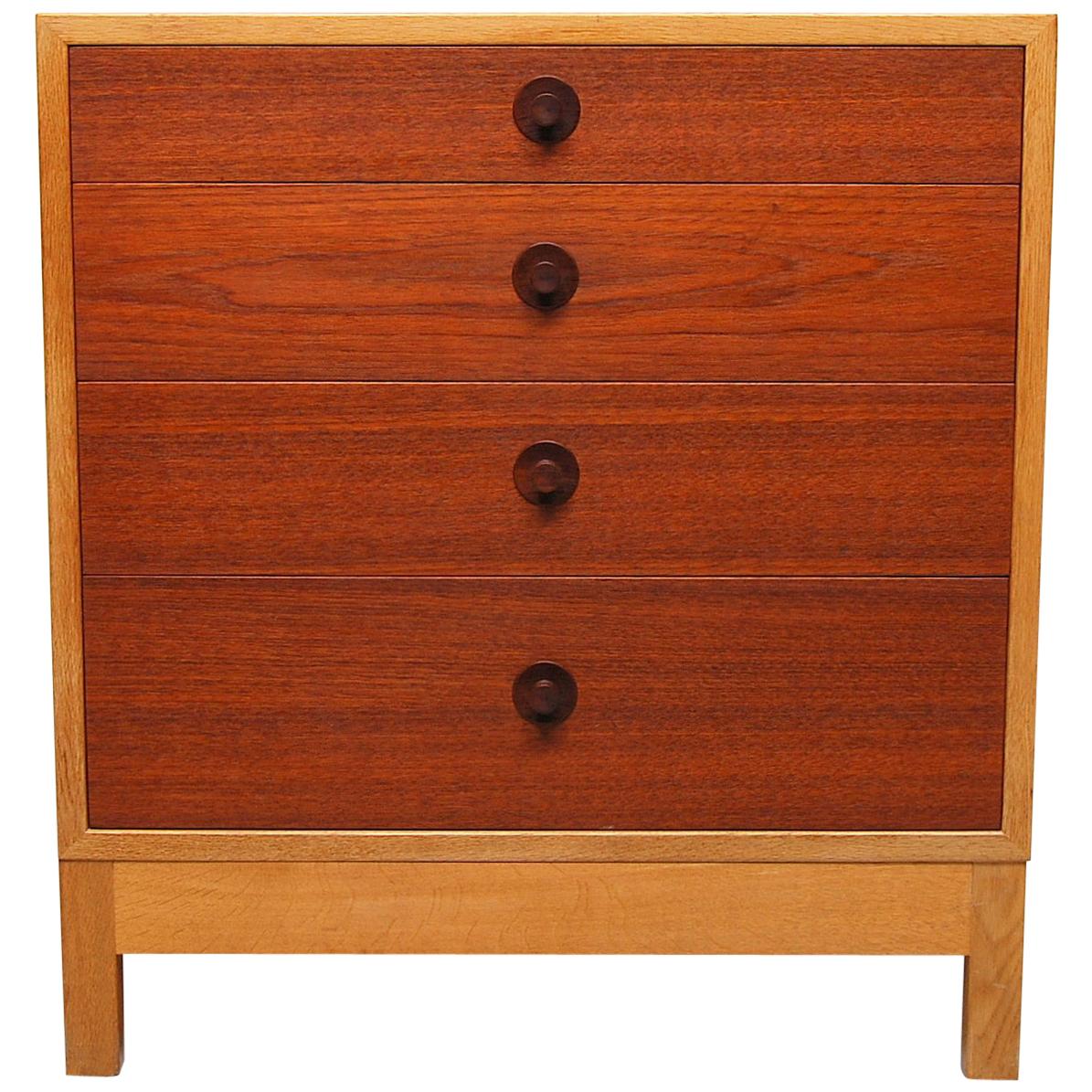 Chest of Drawers in Teak and Oak by Børge Mogensen, 1960s