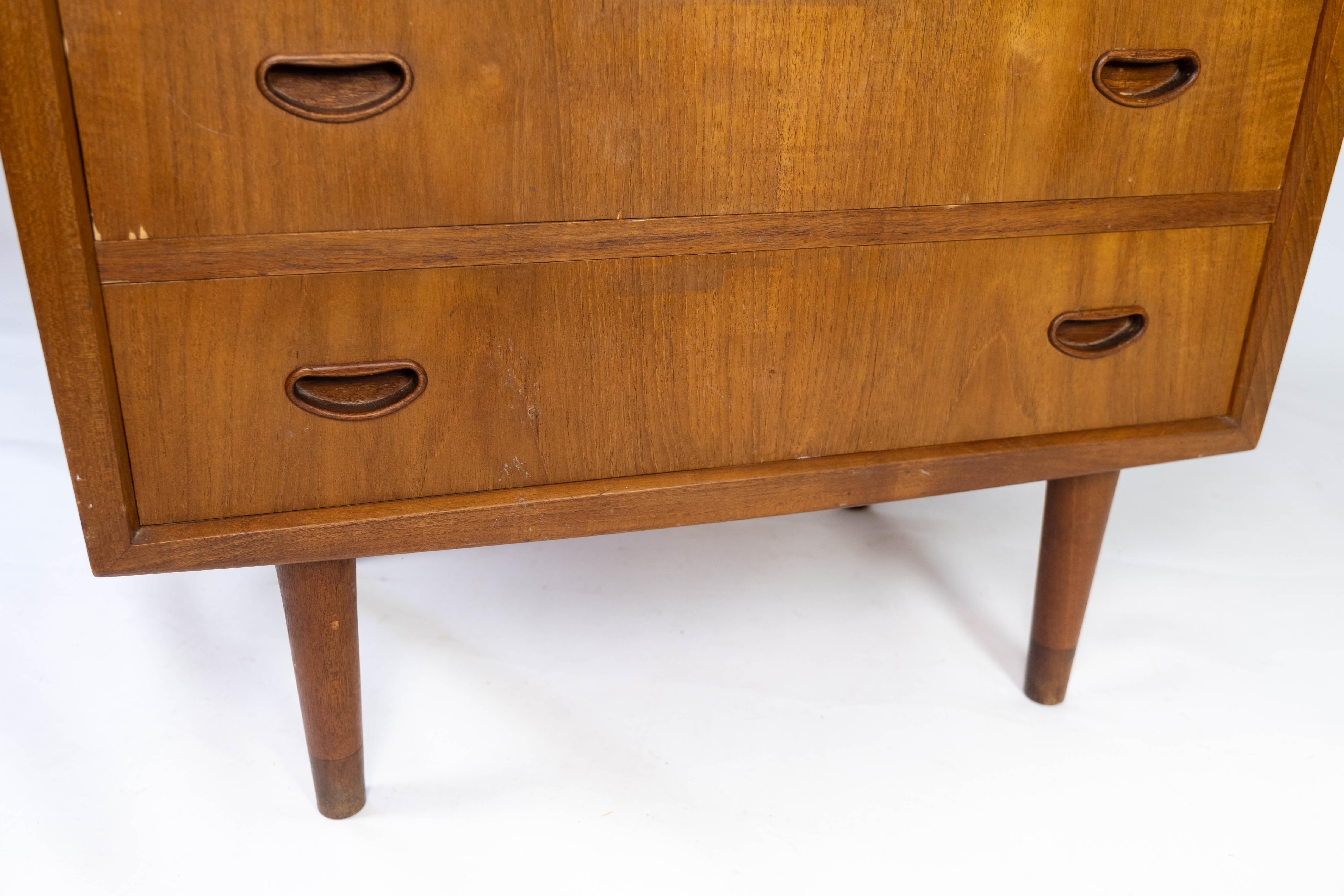 Chest of Drawers in Teak of Danish Design from the 1960s For Sale 6