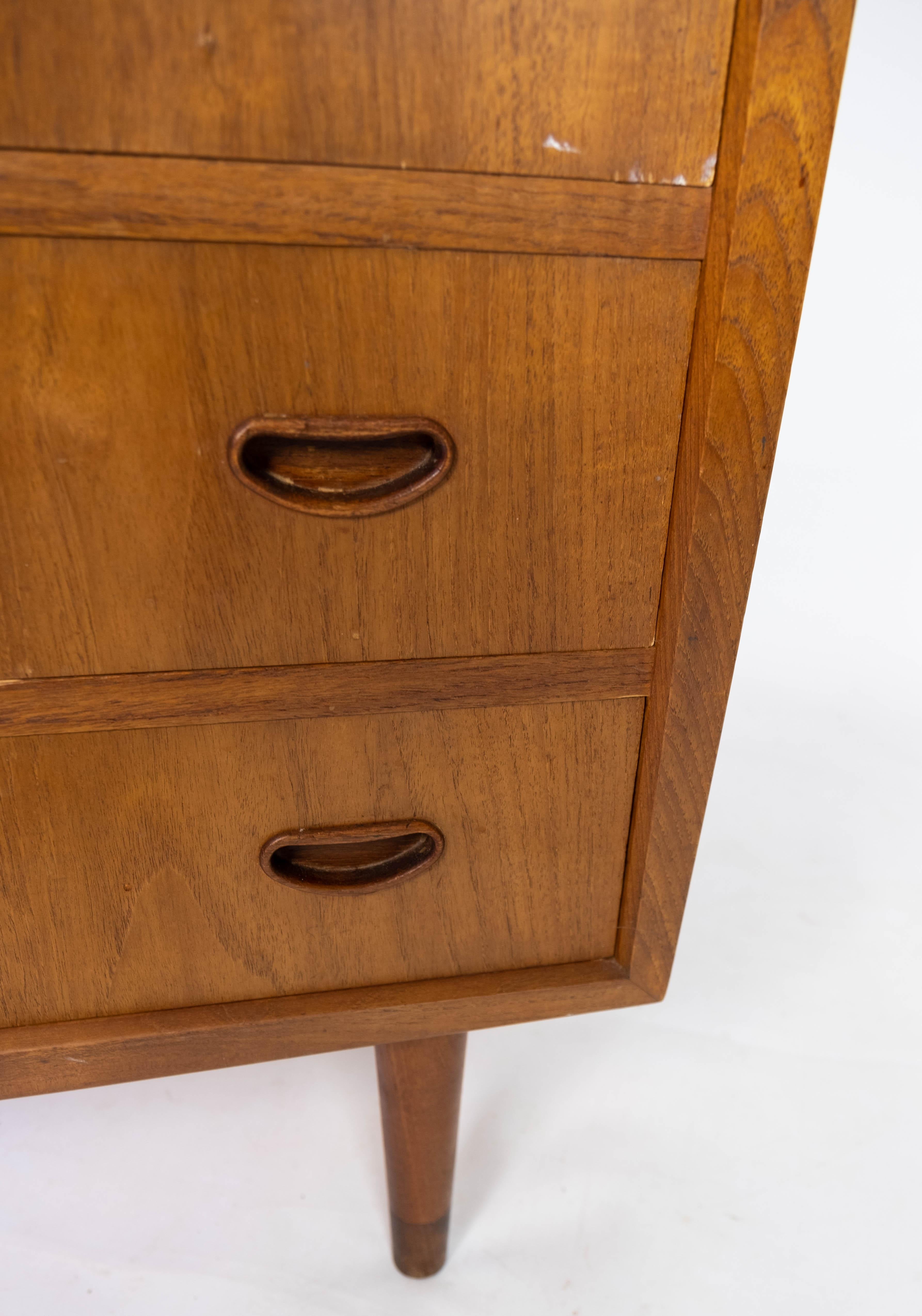 Chest of Drawers in Teak of Danish Design from the 1960s For Sale 7