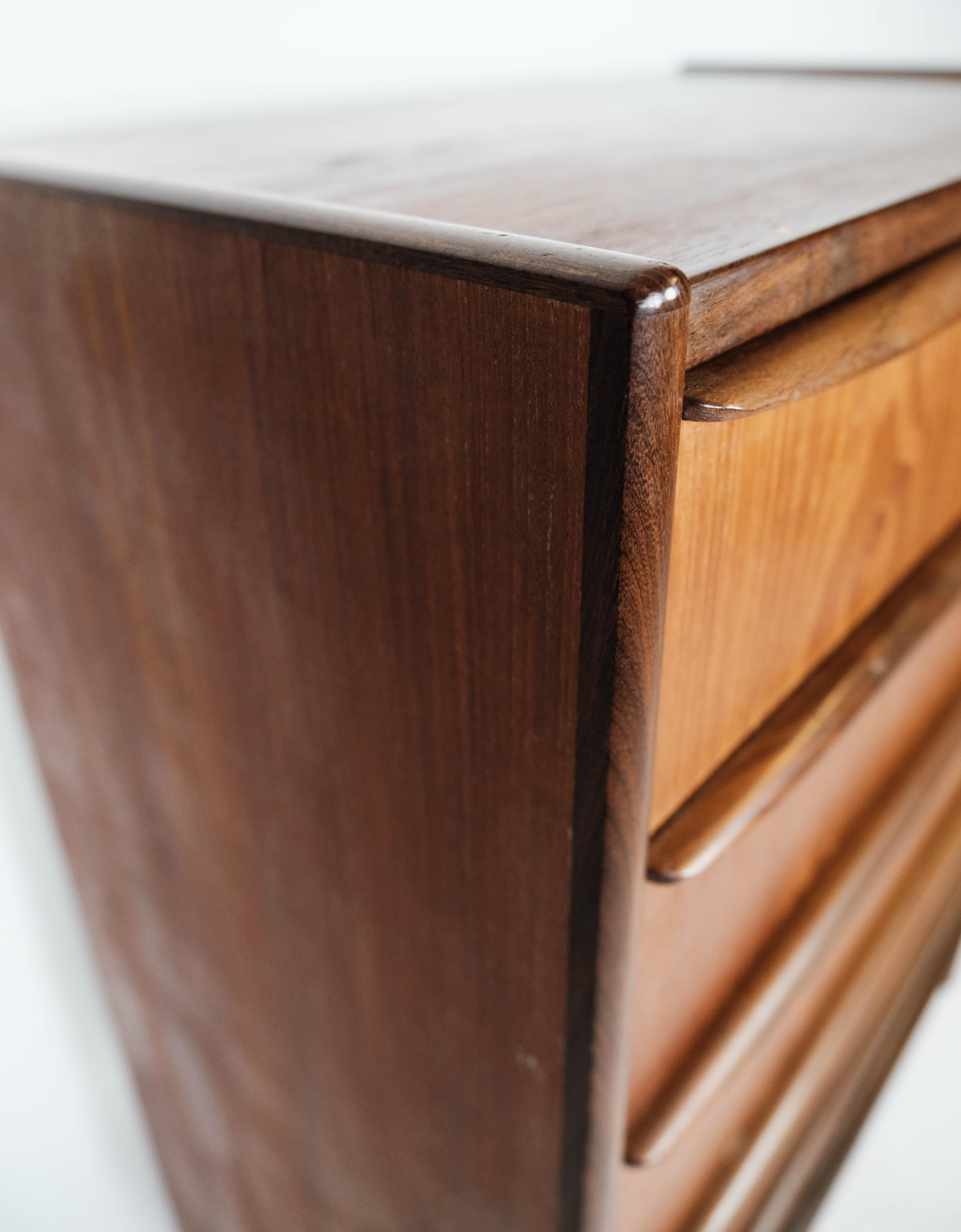 Chest of Drawers in Teak with Six Drawers, of Danish Design from the 1960s 1
