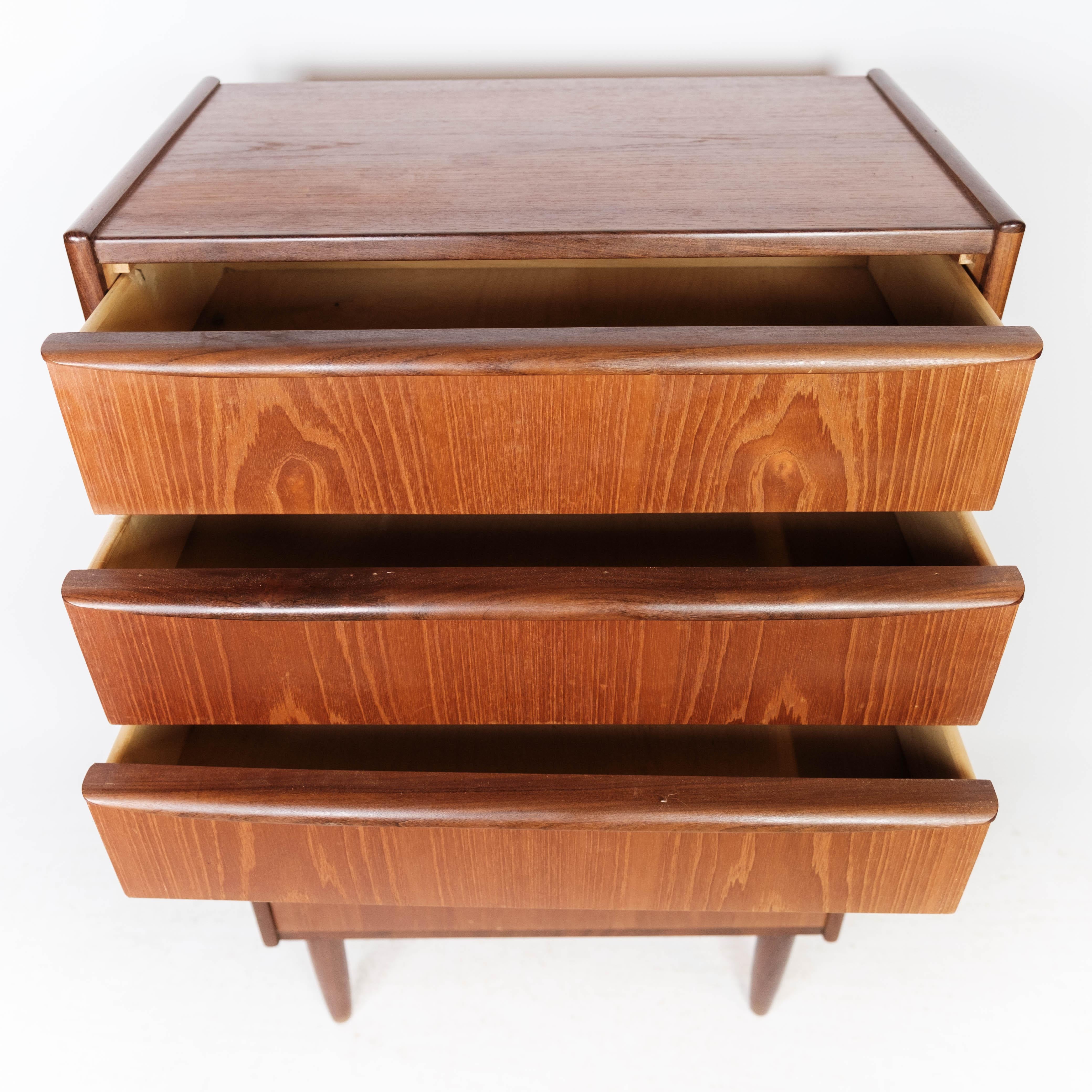 Chest of Drawers in Teak with Six Drawers, of Danish Design from the 1960s 2
