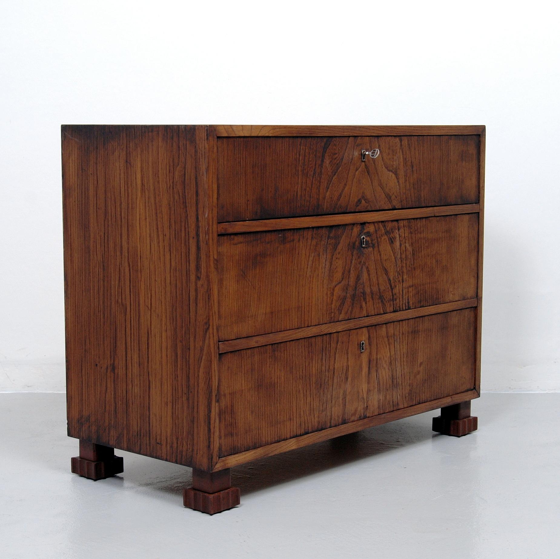 Chest of drawers in the Style of Axel Einar Hjorth, 1940s (Schwedisch)