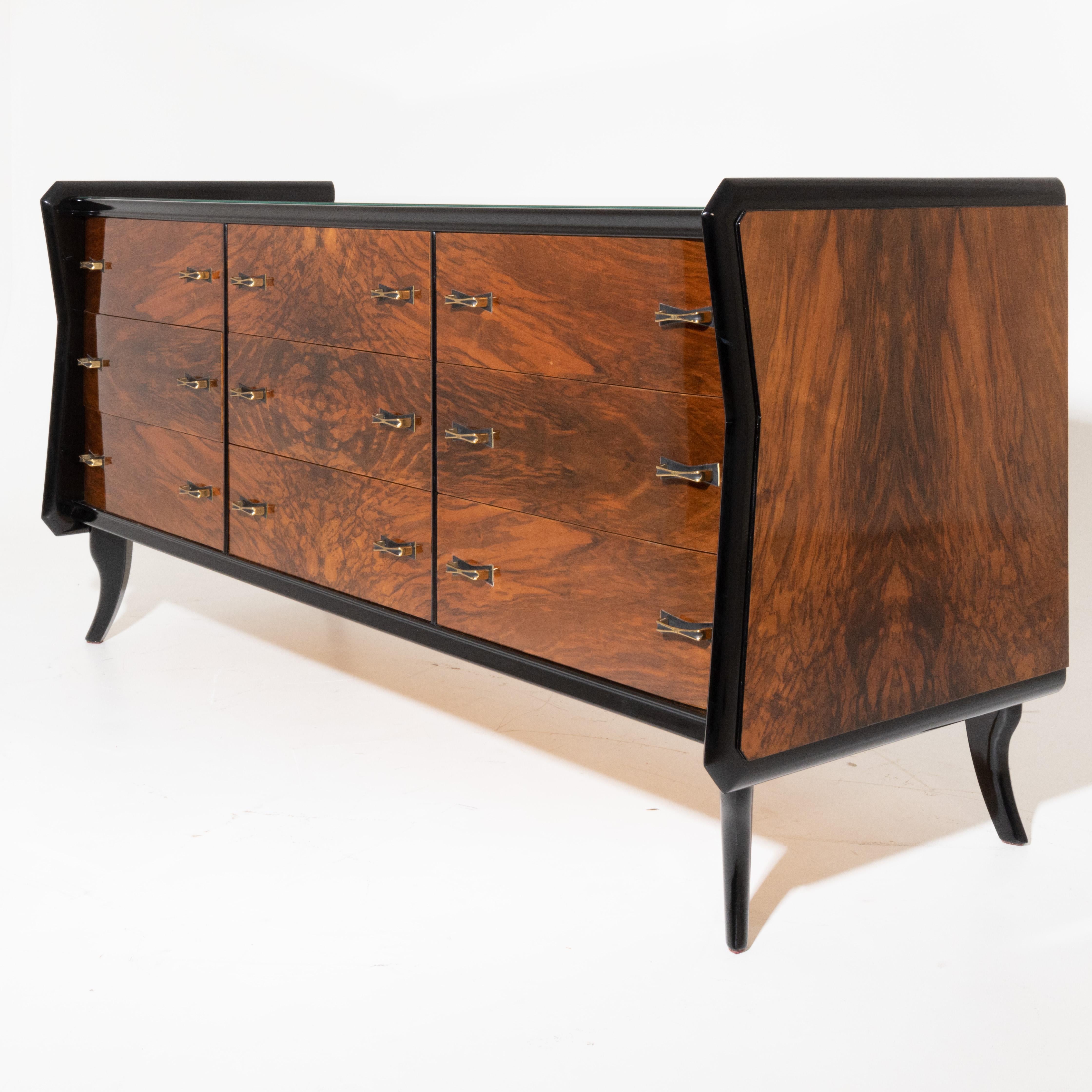 Mid-Century Modern Chest of Drawers, Italy, Mid-20th Century