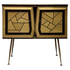 Chest of drawers Italy Murano c 1980 Buffet Cabinet