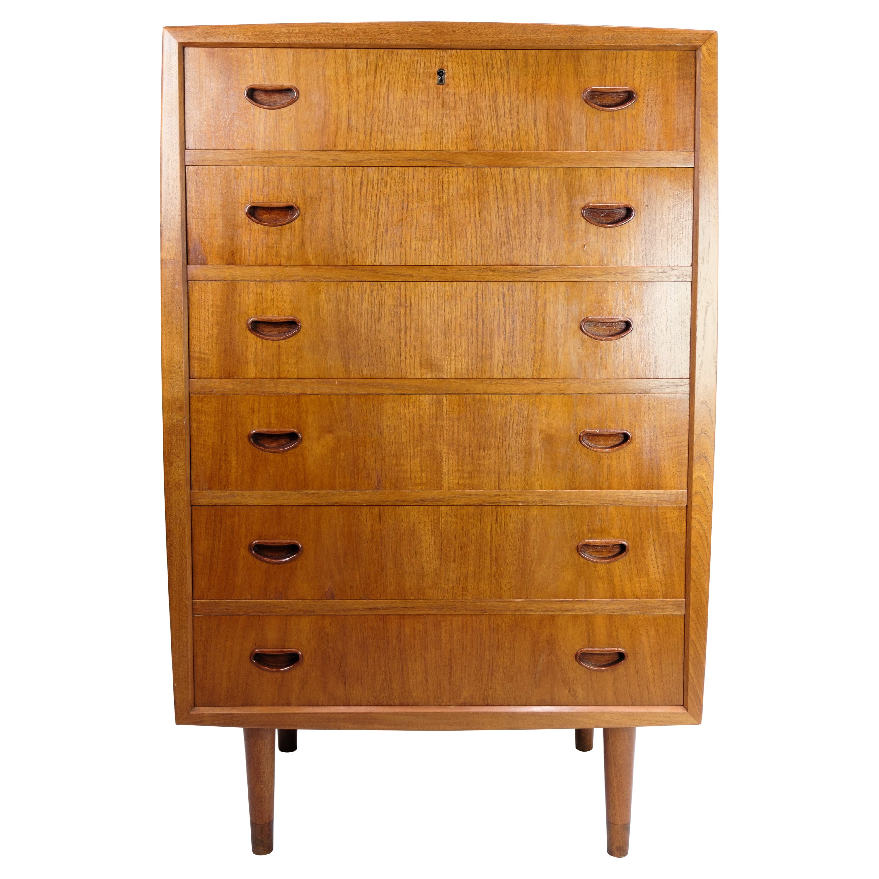 Chest Of Drawers Made In Teak, Danish Design From 1960s