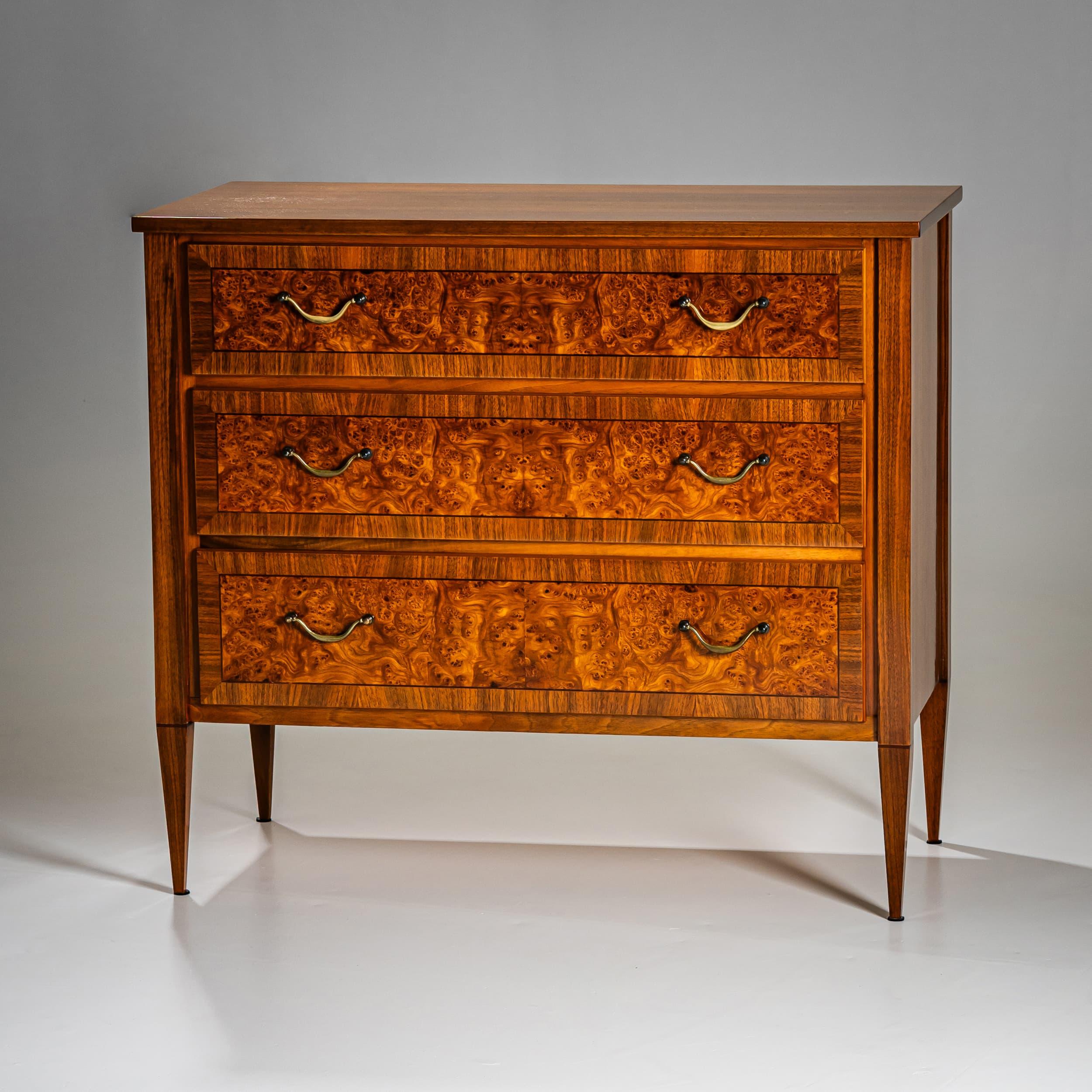 Biedermeier Chest of Drawers, Mid-20th Century For Sale