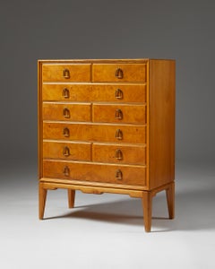 Cassettiera Modello 146 Disegnata da Carl-Axel Acking, Svezia anni '40