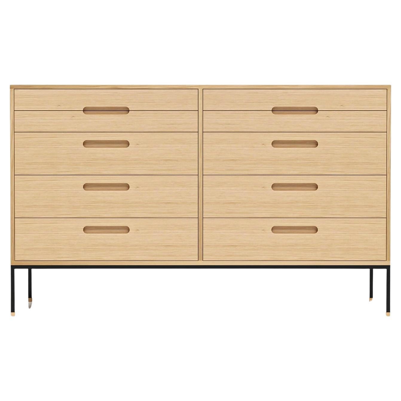 Chest of drawers model Cosmopol. 10 drawers For Sale