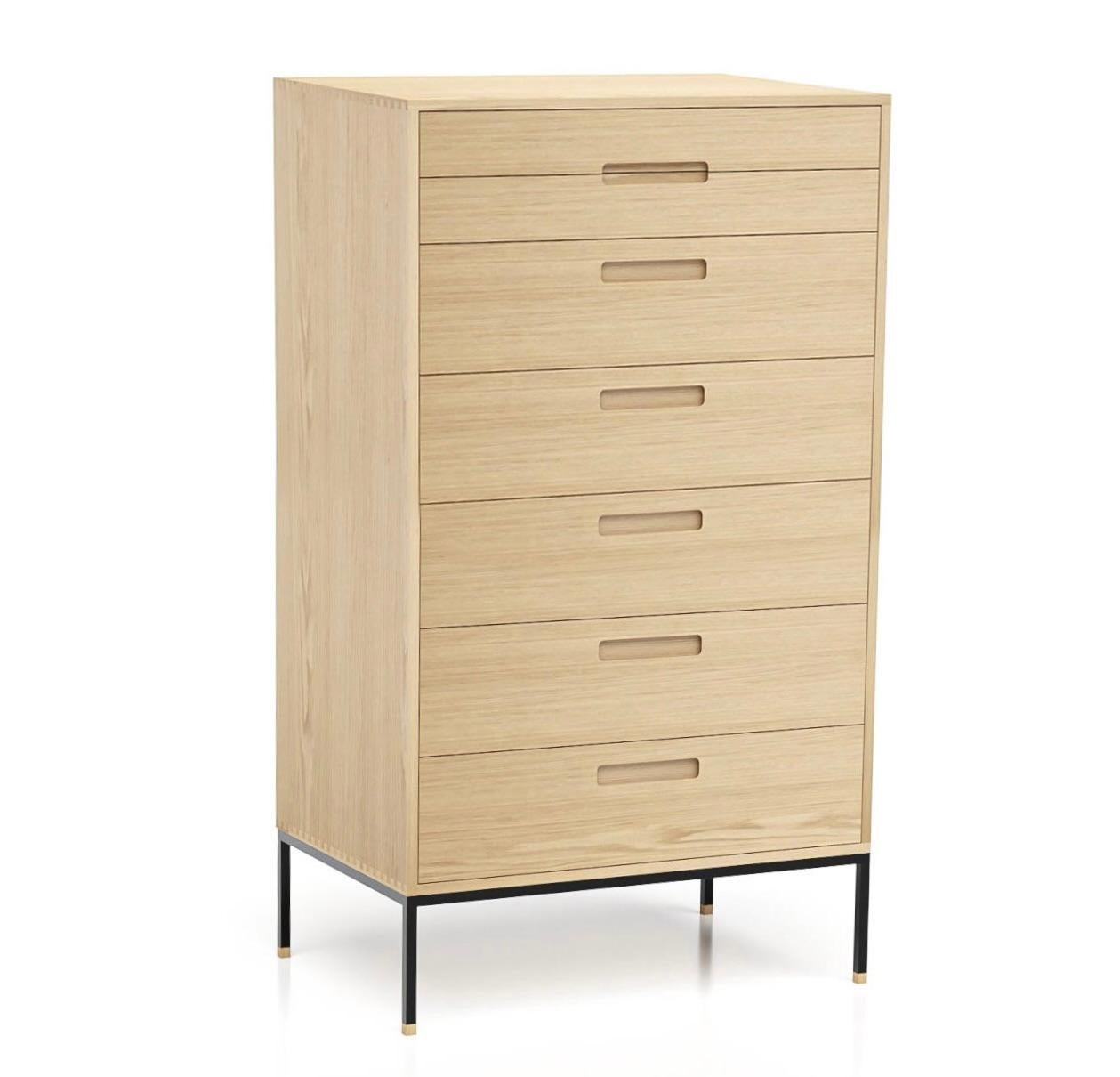 Scandinavian Modern Chest of drawers model Cosmopol. 5 drawers For Sale