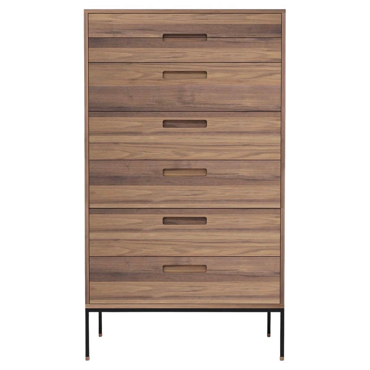 Chest of drawers model Cosmopol. 5 drawers For Sale