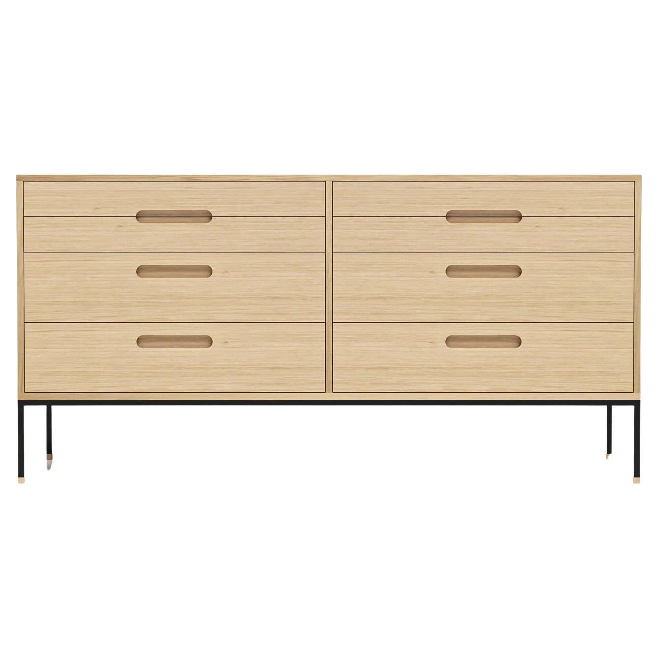Chest of drawers model Cosmopol. 8 drawers For Sale