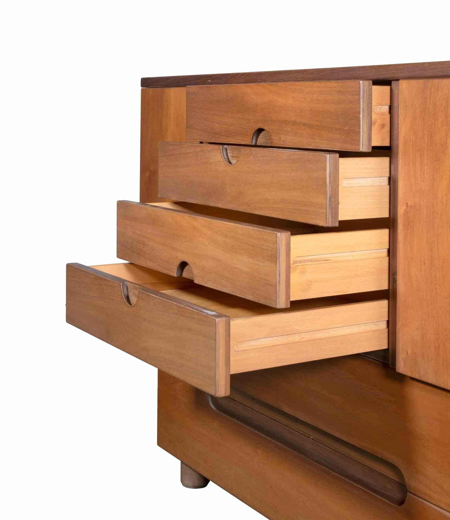 Metà XX secolo Cassettiera modello 