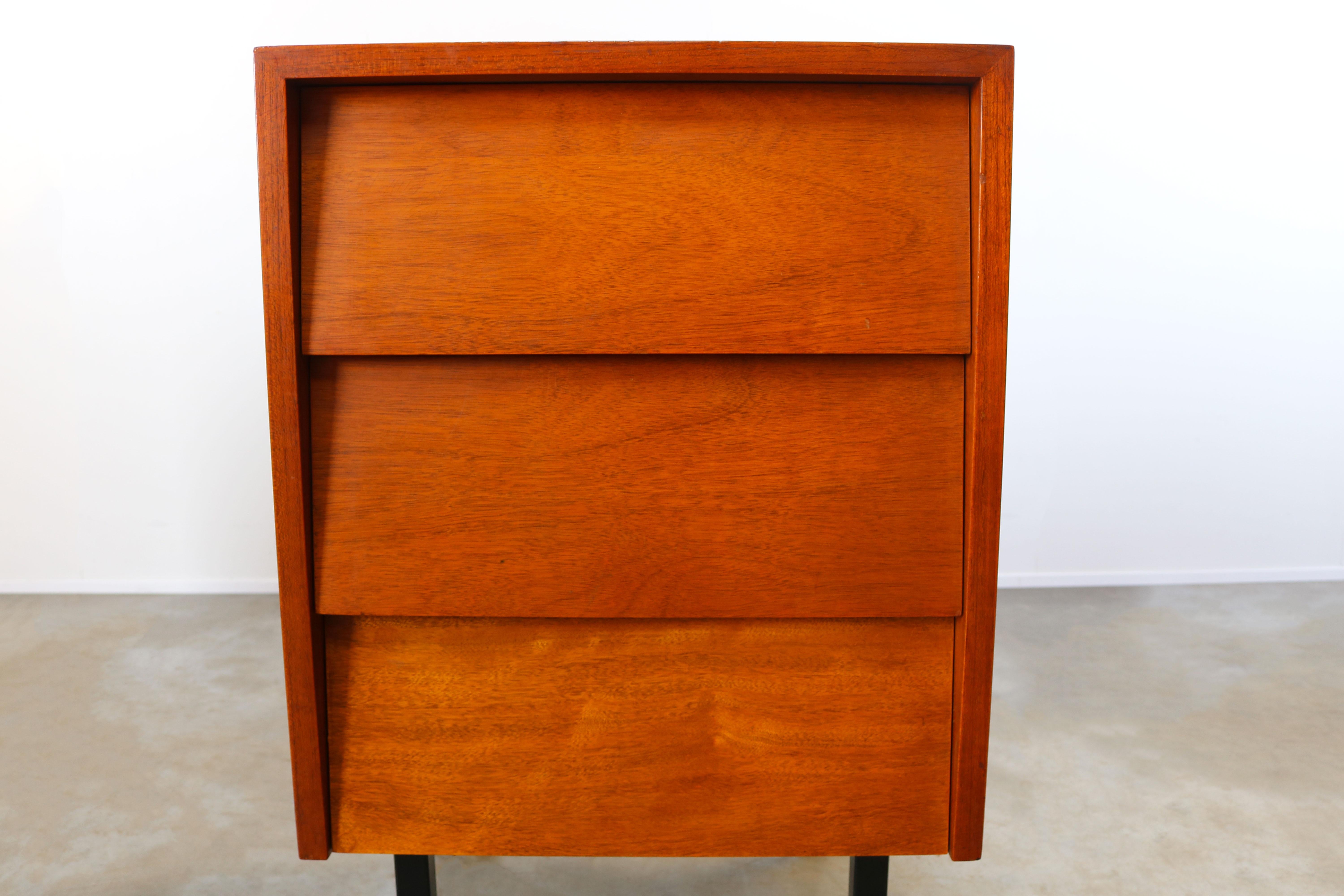 American Chest of Drawers or Night Stands or Dresser, Florence Knoll for Knoll Teak Black