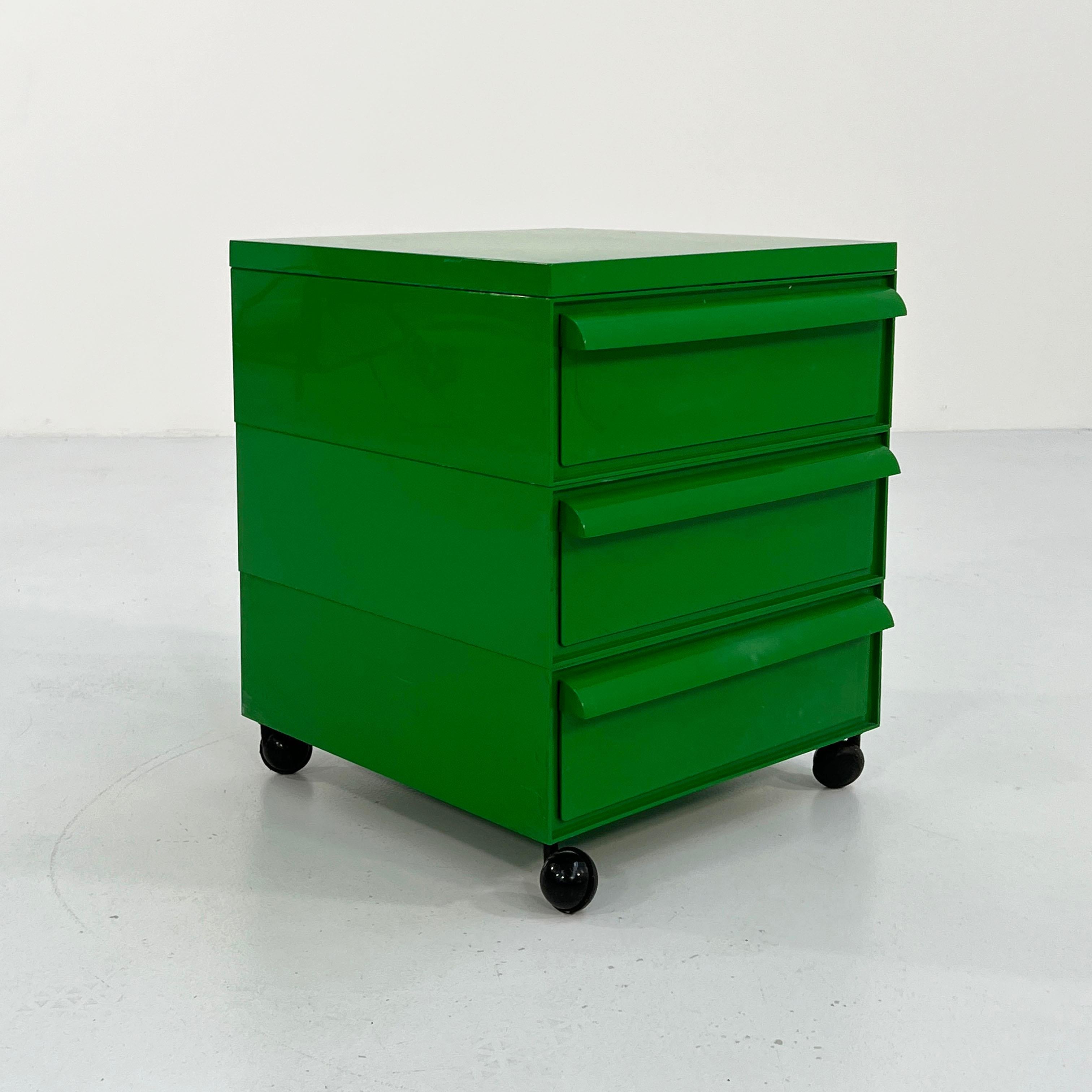 Chest of Drawers on Wheels Model “4601” by Simon Fussell for Kartell, 1970s 1