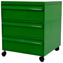 Chest of Drawers on Wheels Model “4601” by Simon Fussell for Kartell, 1970s