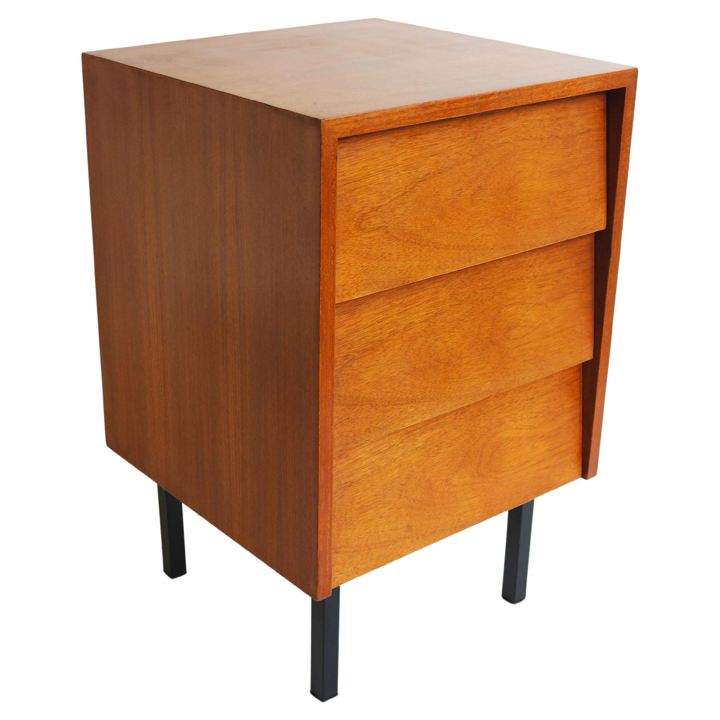 Chest of Drawers or Night Stands or Dresser, Florence Knoll for Knoll Teak Black For Sale
