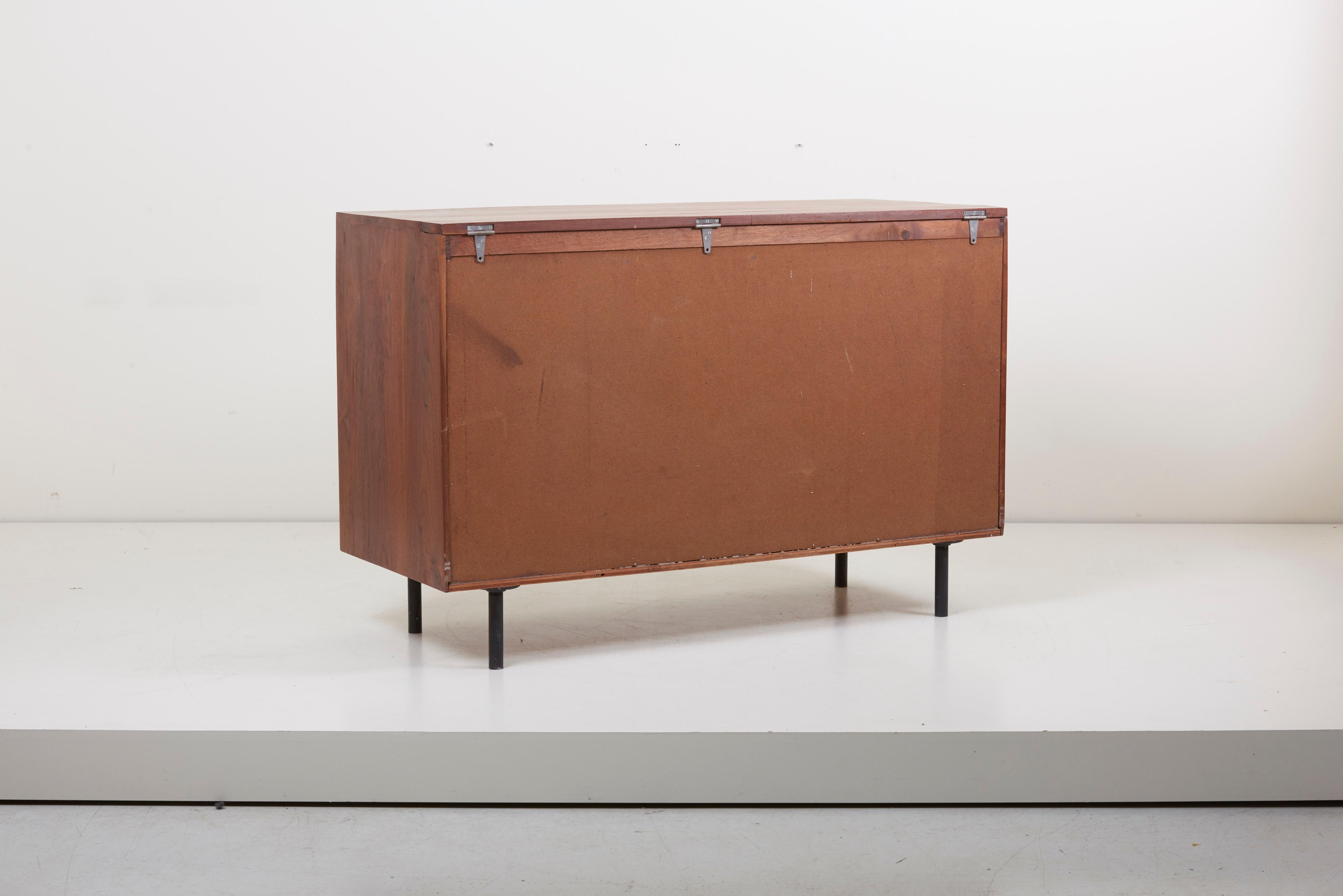 Wood Chest of Drawers or Sideboard by Ben Rouzie, US, 1950s For Sale