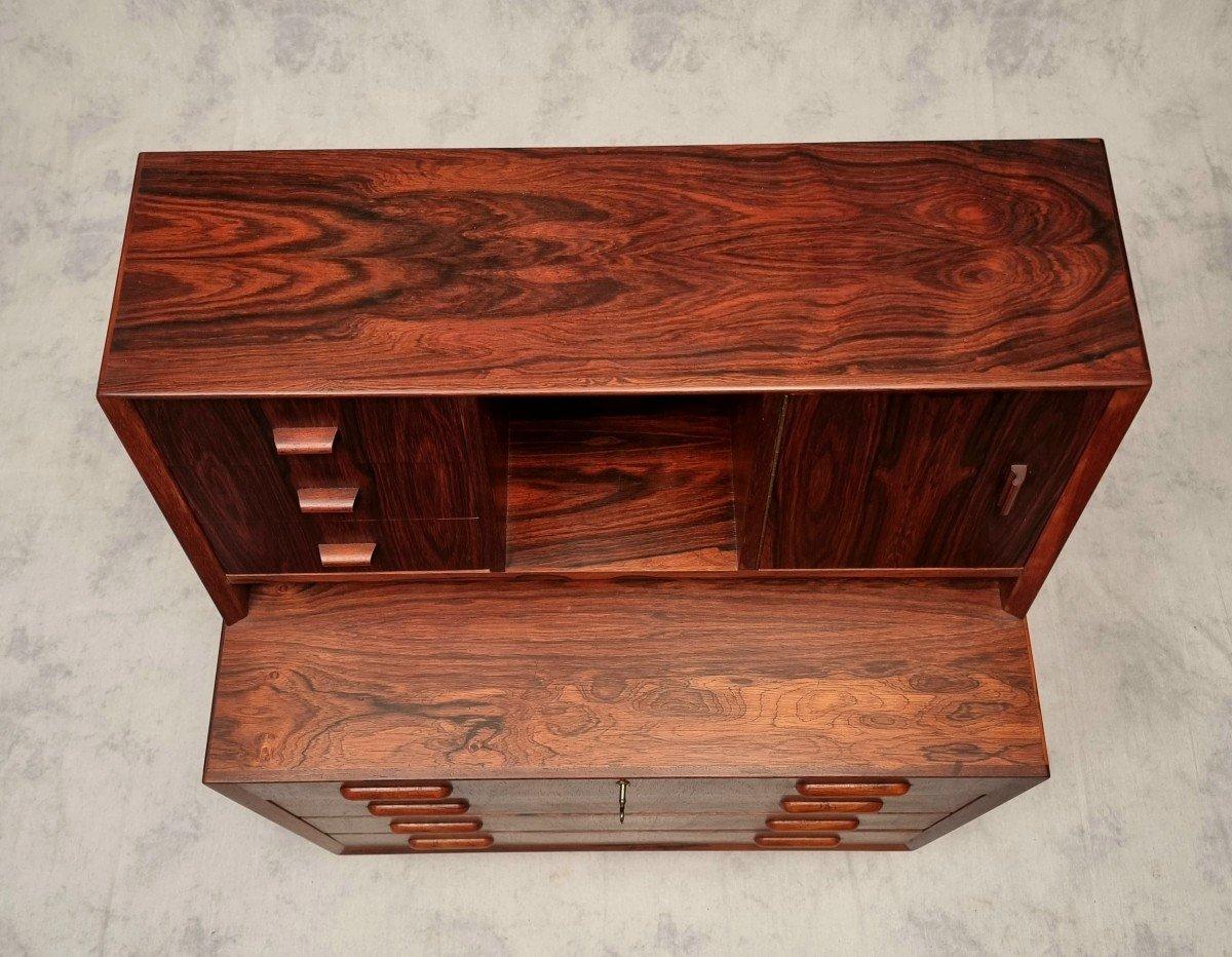 Mid-20th Century Chest Of Drawers, Scandinavian Dressing Table - Ag Spejl K. - Rosewood, Ca 1960 For Sale