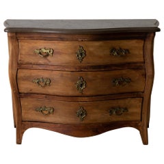 Chest of Drawers Swedish Rococo 1750-1775 Raw Finish Sweden