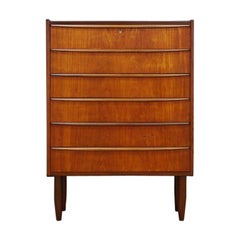 Chest of Drawers Teak Vintage Danish Design, 1960-1970