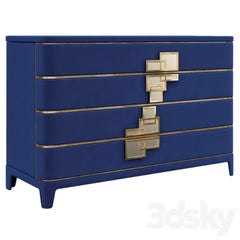 Chest of Drawers Upholstered Nabuk Pulls Paint Finish or Chrome Decorated Microm