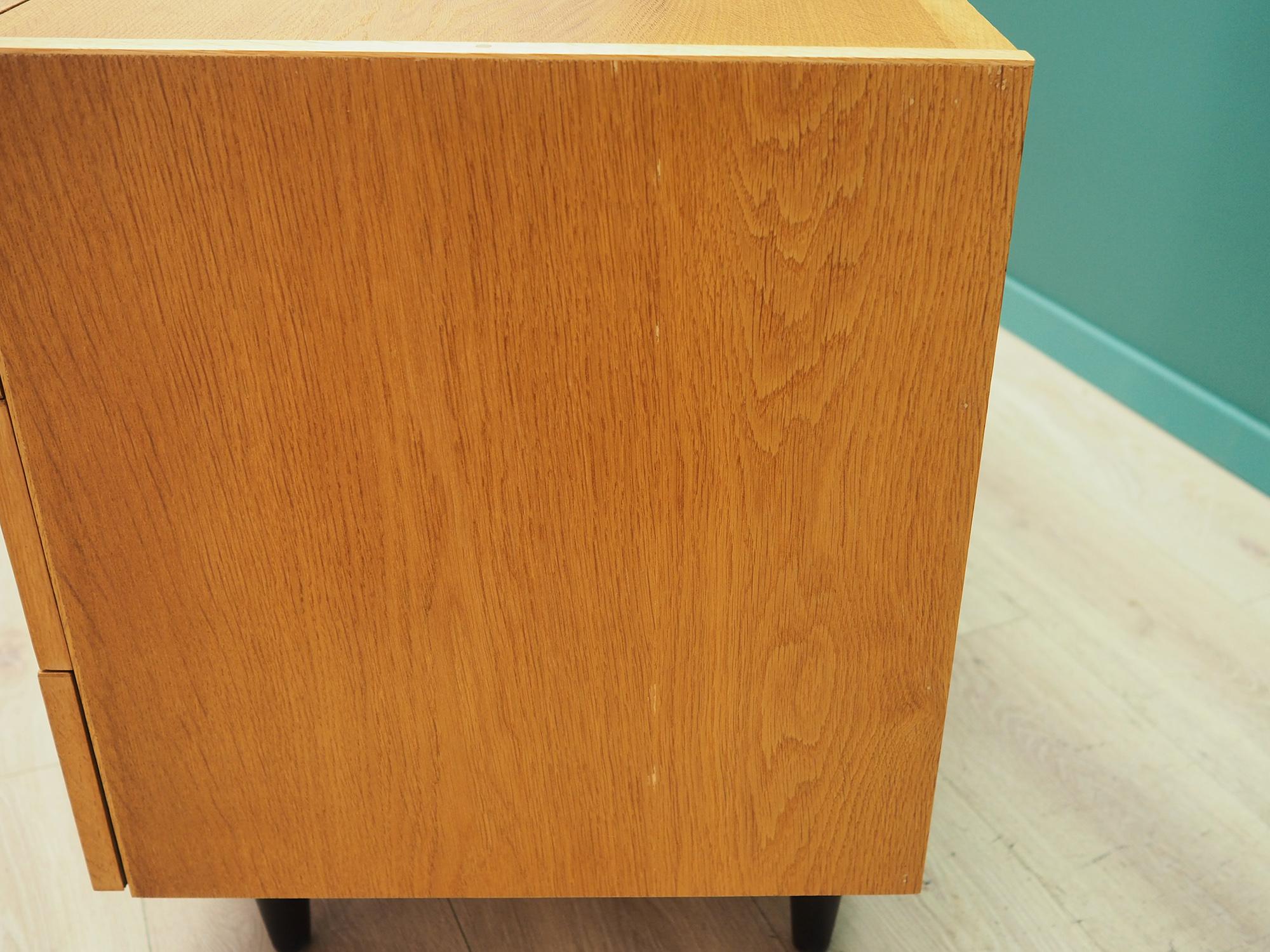 Ash Chest of Drawers Vintage 1960s-1970s Retro