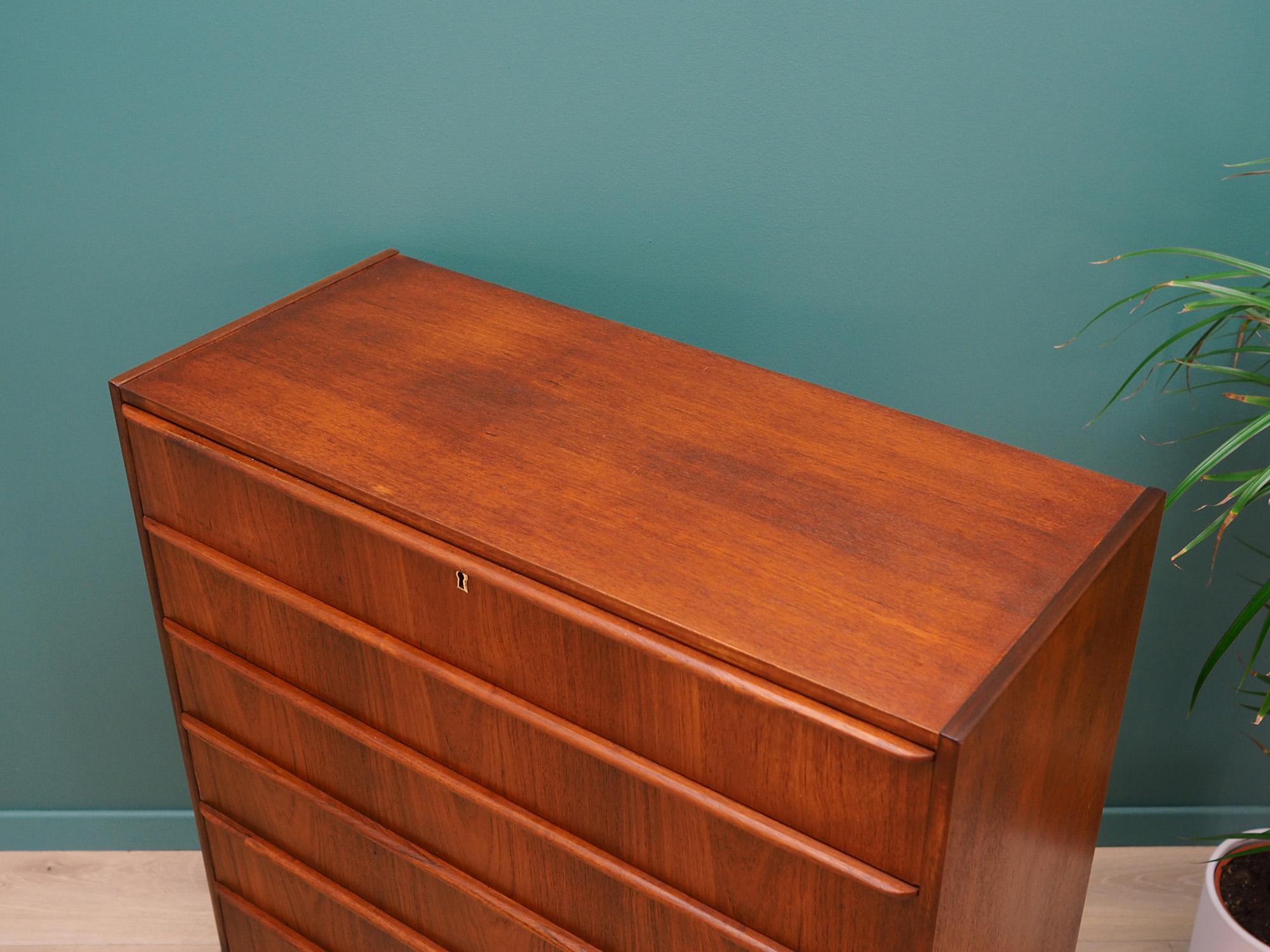 Late 20th Century Chest of Drawers Vintage 1960s-1970s Teak