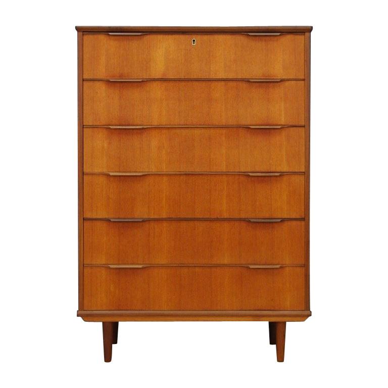 Chest of Drawers Vintage Midcentury Danish Design Teak