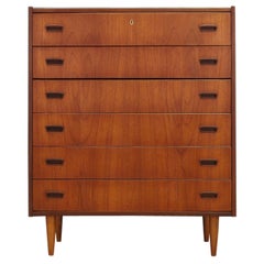 Chest of Drawers Vintage Teak 1970s Danish Design