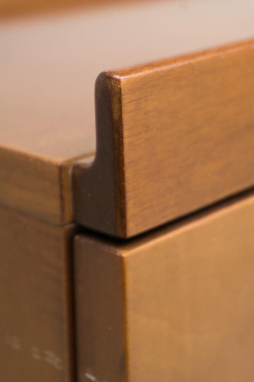 Cassettiera, Noce, di Tito Agnoli, 1968 in vendita 4