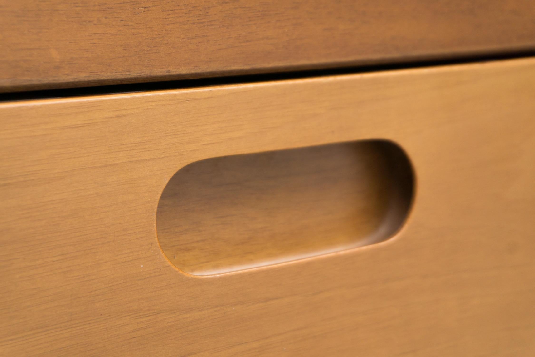 Chest of Drawers, Walnut, by Tito Agnoli, 1968 In Excellent Condition For Sale In Berlin, DE