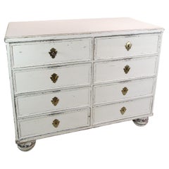 Chest of drawers With 8 Drawers Inspired By The Gustavian style From 1780s