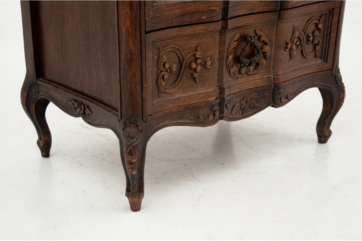 Early 20th Century Chest of Drawers with a Marble Top