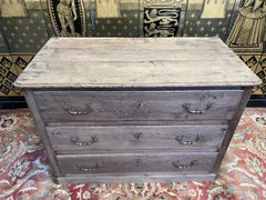 Chest of Drawers with a Solid Oak Plinth, 18th Century