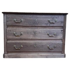 Chest of Drawers with a Solid Oak Plinth, 18th Century