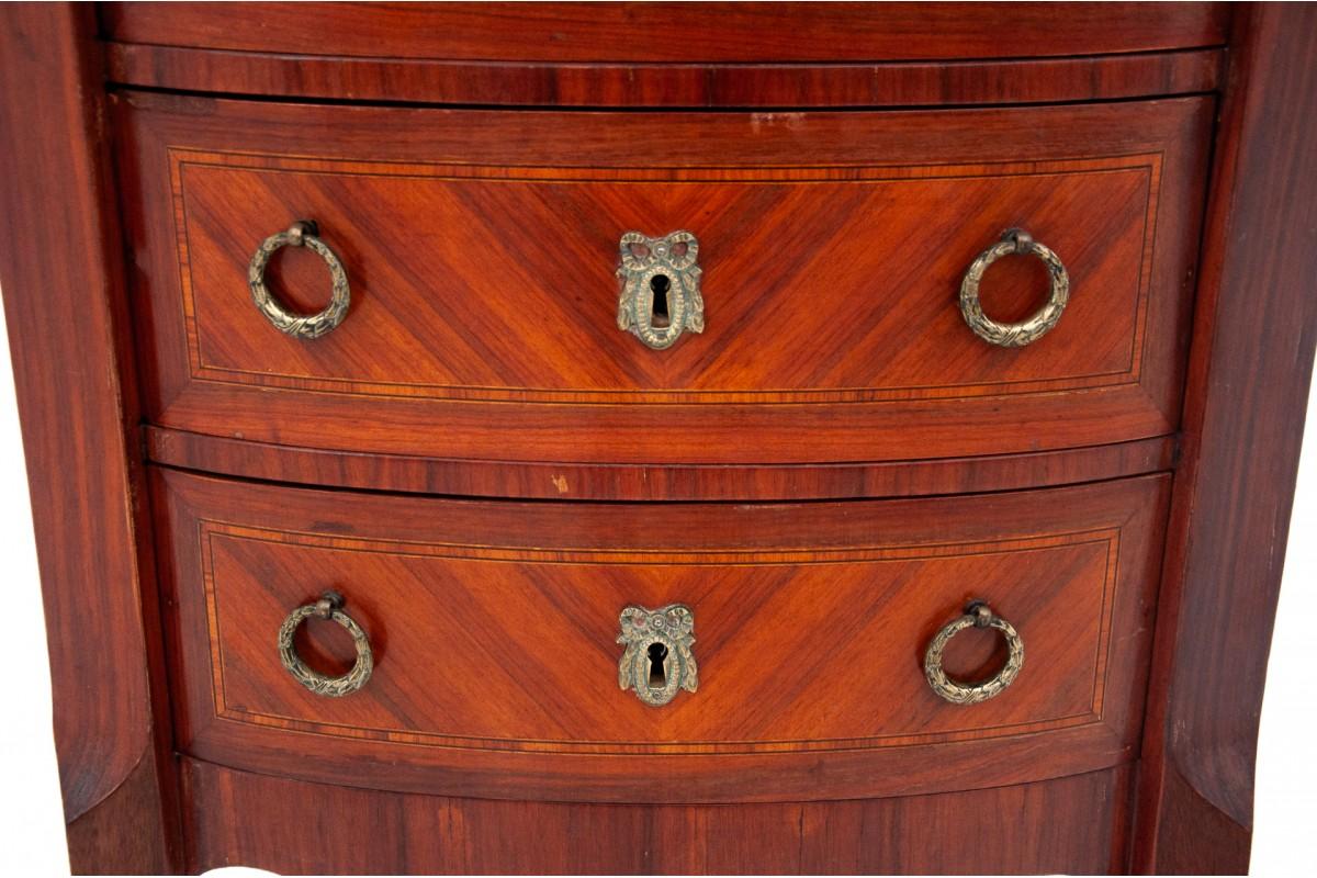 Stone Chest of drawers with a stone top, France, around 1870. For Sale