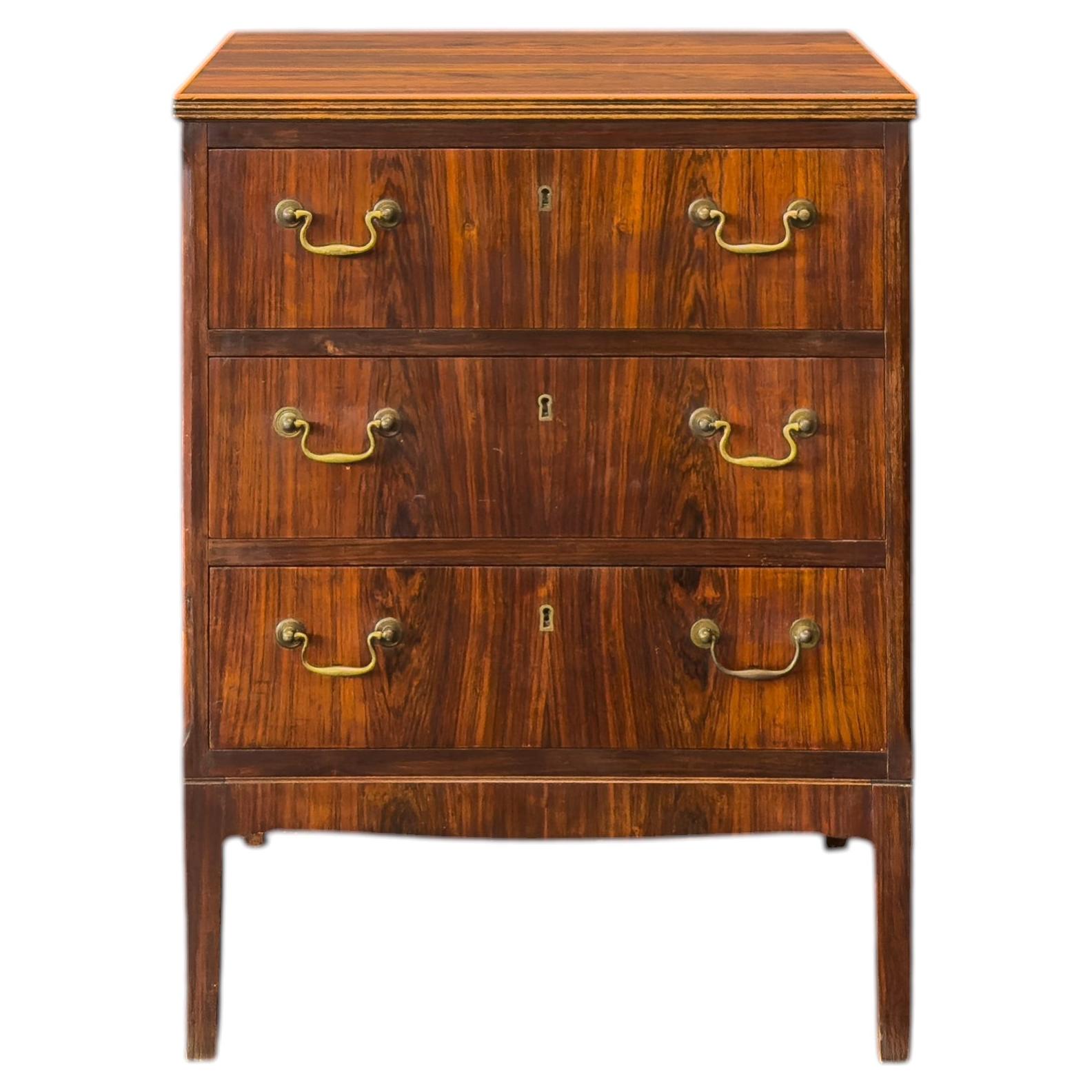 Chest of Drawers with Brass Handles