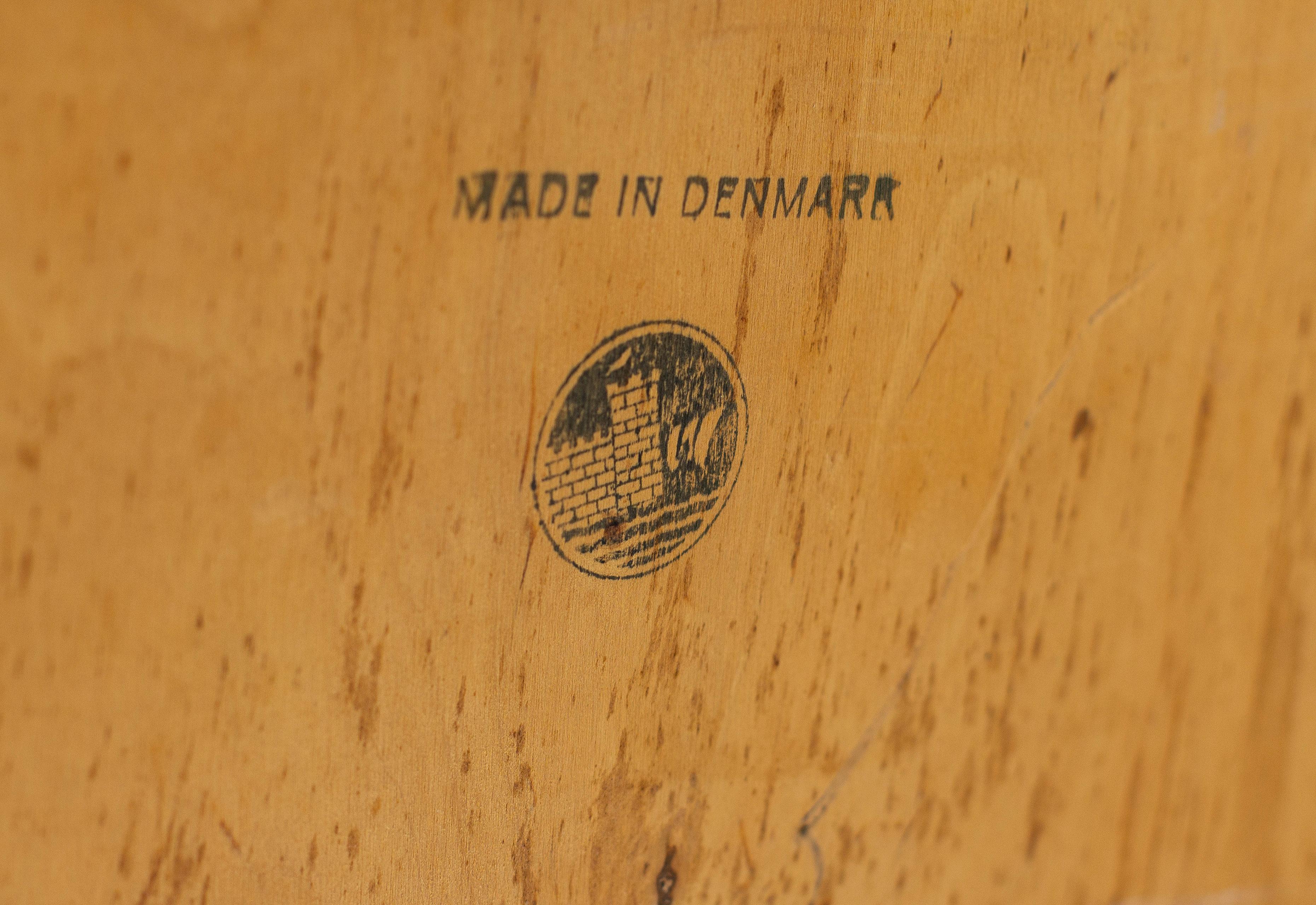 Chest of Drawers with Built in Vanity Dresser by Børge Mogensen, Teak, 1950s 10