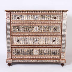 Chest of Drawers with Mother of Pearl Marquetry